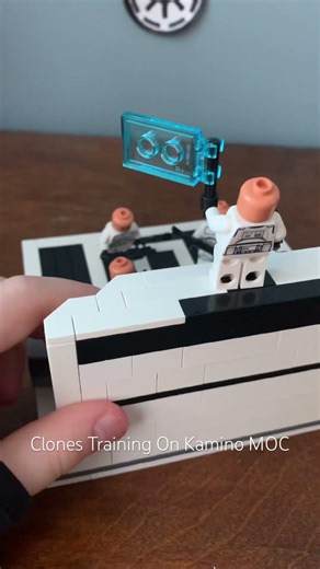 Clone Training MOC on Kamino #lego #starwars #legostarwars #legostarwarsclonewars #legos