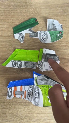 Military truck Dump truck str and Garbage truck