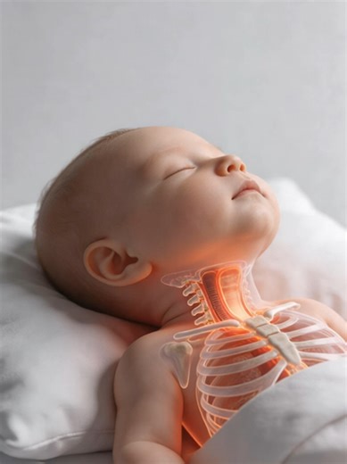 Two Reasons Babies Shouldn’t Use Pillows ❌ Using a pillow for your baby? Here are two reasons to avoid it. First, if your baby turns their head, their nose can be blocked by the pillow. Second, a baby’s neck is not like an adult’s. The spine is still developing, and a pillow can disrupt its natural position. For babies under 2, a flat surface is safest. #parentingtips #HealthTok #ChildHealth #parenting #ParentAdvice