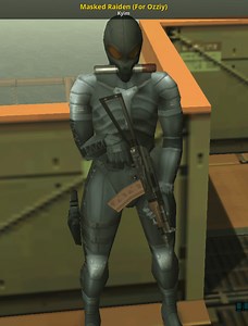 Masked Raiden (For Ozziy) Mod for Metal Gear Solid 2: Substance | MGS2S Mods
