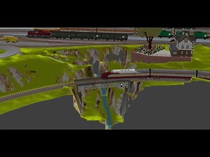 Gleisplan Spur H0 360 * 220/120 cm Märklin K-Gleis + Peco Code 100, sequentieller Zugspeicher