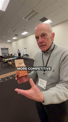 Bruce explains why duplicate bridge is way more competitive than party bridge