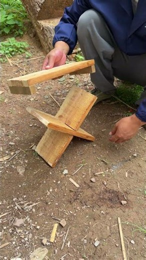 5-Min DIY Folding Stool: Super Practical!