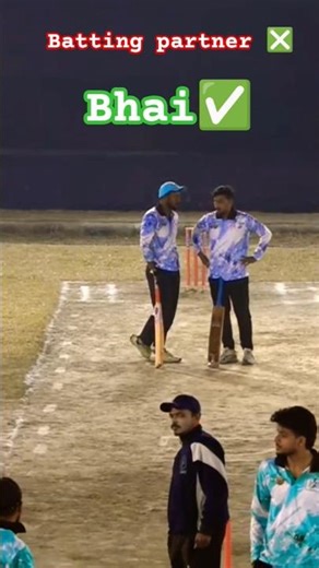 Batting partner ❎ Bhai✅❤️ #cricket #division #shorts #viral