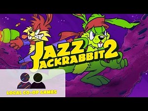 JAZZ JACKRABBIT 2 COLLECTION - How to Play Splitscreen Coop Multiplayer (Gameplay)
