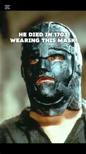 The Man in the Iron Mask (1703): Was He the Real King of France?#history #art