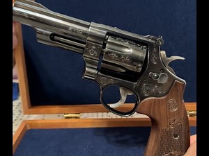 Unboxing a Smith & Wesson Model 29 Classic Engraved Revolver 44 Mag