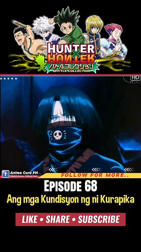438K views · 8.8K reactions | Ang Kundisyon ni Kurapika — isang sumpa kapalit ng kalayaan. ⛓️  Hunter x Hunter (1999) #HunterxHunter #HxH1999 #Gon #Kurapika #Leorio #killua #AnimeReels #ClassicAnime #90sAnimeFeels #AnimeTokPH #AnimeNostalgia | AnimeCore PH | Facebook