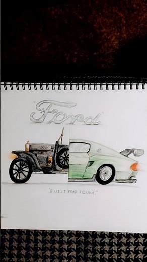 From Model T to Mustang: Drawing 100 Years of Ford in 60 Second
