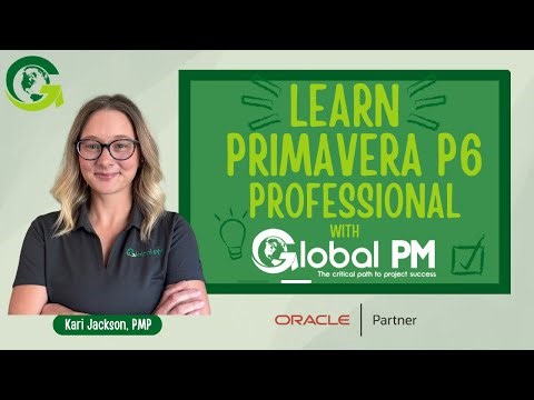 Learn Primavera P6 Professional with Global Project Management