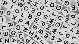 Close-up White Plastic Decorative Cubes Alphabet Stock Footage Video (100% Royalty-free) 3446654149 | Shutterstock