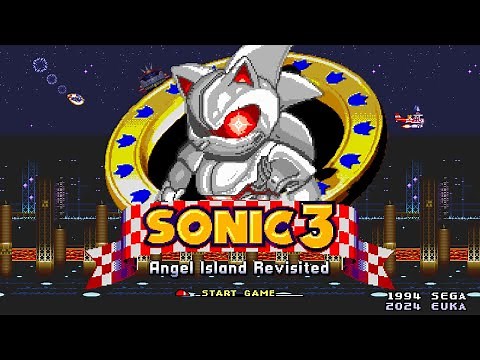 Extra Slot Mecha Sonic (MK.1) in Sonic 3 A.I.R ✪ Full Game Playthrough (1080p/60fps)