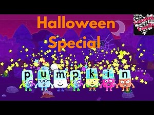 🎃 HALLOWEEN SPECIAL with Alphablock on Cbeebies | Educational Videos for Kids