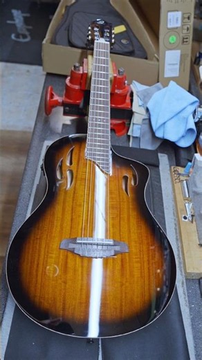 Ortega Tour Player Nylon String Guitar - Acacia Burst 🏝️ #ortegaguitars #nylonstring #nylonguitar