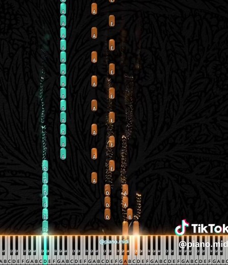 Chasing cars | tutorial | like/follow-more | #pianotok #pianotutorials #pianocovers