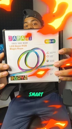 😎 Smart RGB Neon STRIP LIGHT 💥 IS THE BEST LIGHTING OPTION😱 UNDER ₹799 😁