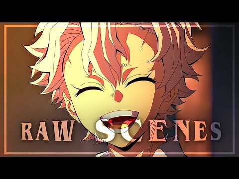 Kid Sanemi Shinazugawa | Raw Scenes | Demon Slayer | S3EP6