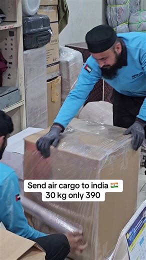 Affordable Air Cargo Services to India for 30 kg