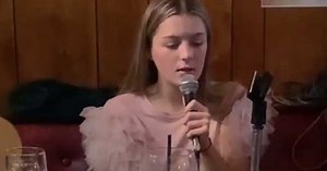 Granddaughter of Bobby Sands performs moving rendition of Grace