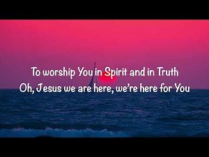 We're Here For You by Jeremy Riddle