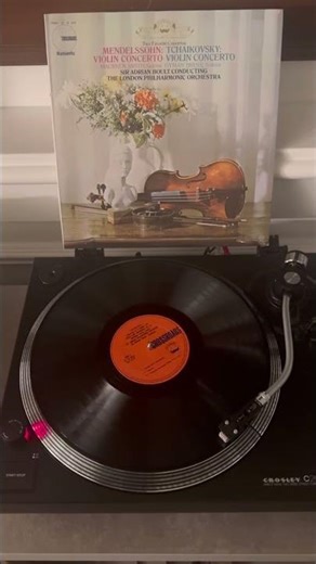 Mendelssohn - Concerto in E Minor for Violin and Orchestra, Op. 64 #vinyl #classicalmusic
