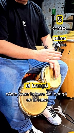 Cómo tocar el bongó en la salsa 🙌🏻🪘🎶 Lugar: DANCEFREE, Cl 10A #40-27, El Poblado, Medellín How to play the bongo drum in salsa music #salsa #bongó #bongodrum #elbongó #musico #bongosero #musician #aprendemusica #learnmusic #salsamusic #learnsalsa #salsaclass #aprendeatocaruninstrumento #orquesta #tipsdemusica #sonidosmusicales #percusion #percussionist #percusionista #clasesdemusica #dancefree #pobladomedellin #medellin | Dancefree