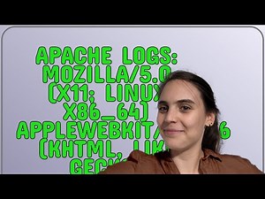 Webmasters: Apache Logs: Mozilla/5.0 (X11; Linux x86_64) AppleWebKit/537.36 (KHTML, like Gecko) H...
