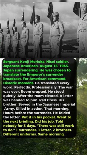 Japanese Interpreter Translated Surrender Orders at the End of WW2 — Then Discovered His Own Brother