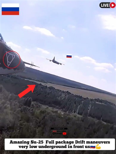 Crazy Performs Maneuvers Of Su-25 At Close #shortvideo #shortsfeed
