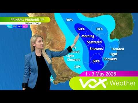 1 – 3 May 2026 |Vox Weather Forecast