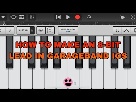 How to make an 8-bit lead in GarageBand iOS