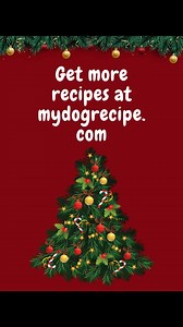 Merry & Treat-Filled Soft, tasty, and made with simple ingredients your pup will love. Perfect for sharing holiday joy with every bite. | Homemade Dog Food Recipes