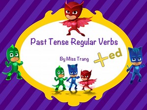 Past Tense Regular Verbs