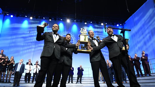 Barbershop quartet Quorum wins big: 'They just flat-out out-sang everybody in the room'