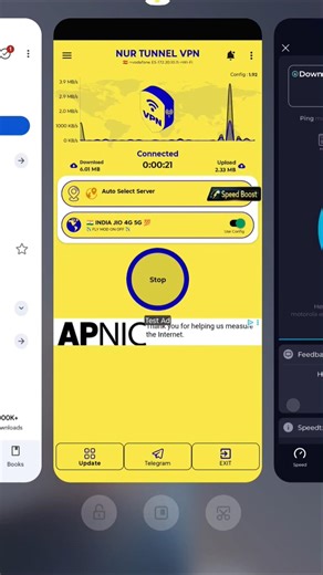 NUR VPN – Ultra Fast India Network & Secure Proxy / tiktok