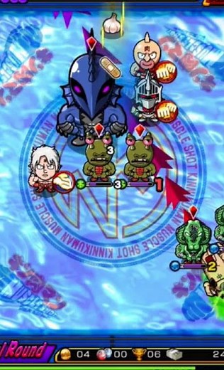 闘将 ラーメンマン 必殺技「逆光･レインボーシャワー」 ＞キン肉マン マッスルショット