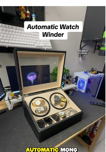 MODOFO Automatic Watch Winder #watch #automatic #watchwinder #watchbox #watchcar