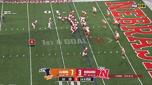 Dylan Raiola Touchdown Pass to Isaiah Neyor vs. Illinois (2024) #Huskers #GBR | The HuskGuys