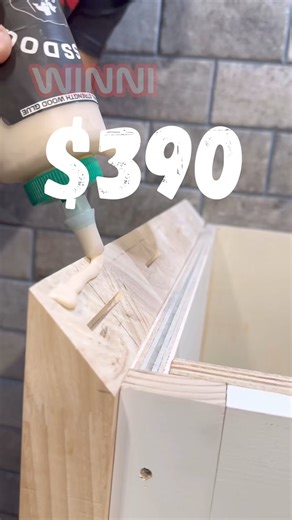 25.AMAZING Butcher Block top with a waterfall edge. #remodel #construction #homerenovation #realestate #design #entrepreneur #interiordesign #hardwork #woodworking #renovation | WINNI