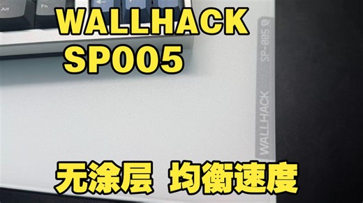 【CATPAD】依旧均衡无涂层标杆，WALLHACK SP005 使用体验分享