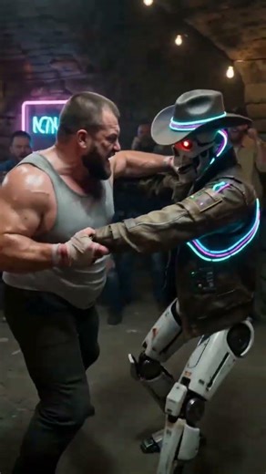 Russian Robot Fight GONE WRONG #3 #fighting #bareknuckleboxing #ai #fightclub