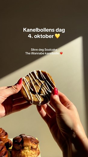 Begrenset antall til kanelbollens dag! ❤️‍🔥 Sikre deg godsakene og bestill hjem nå ☀️ #soulcake #cookies #morgenlevering