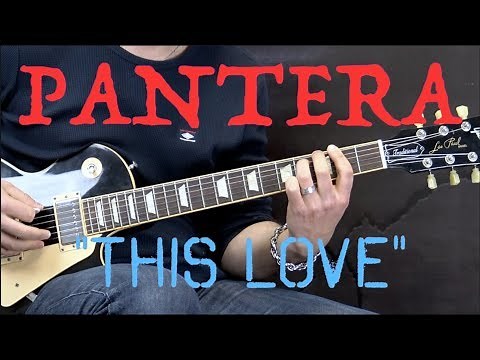 Pantera - "This Love" - Metal Rhythm Guitar Lesson (w/Tabs)