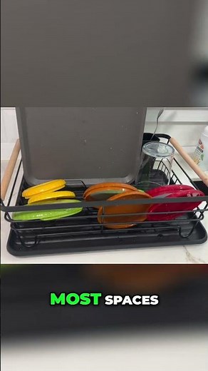 Modern Dish Drying Rack: Perfect for Small Kitchens!! #productreview #unboxing #05