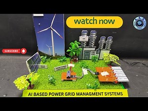 ⚡ AI Based Smart Power Grid Management System 🤖 | Future Electricity Control Project 🔋
