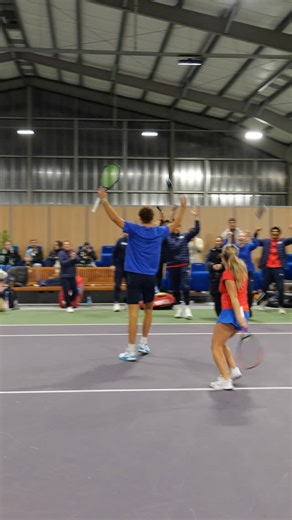 🎾 Master'U BNP Paribas on Instagram: "For the sixth time in a row, USA is going to the final 🇺🇸 same opponent as next year, team GB 🇬🇧 Pour la sixième fois d’affilé, les Etats-Unis sont en finale 🇺🇸 même adversaire que l’année dernière, team GB 🇬🇧 Congratulations @lucianaperry_ @rs.brntmr @valerie_glozman"