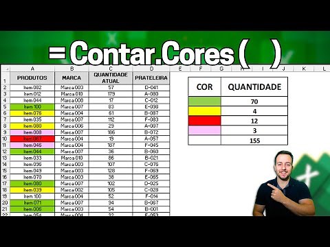 How to Count Colors in Excel | CountColors Function | Count Colored Cells | 2 Methods