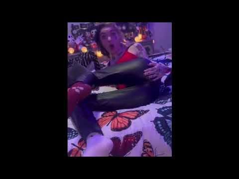 Goth girl farting compilation