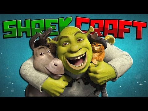 Minecraft Mods: ShrekCraft - Shrek, Fiona, and Donkey! (Minecraft Mod Showcase)