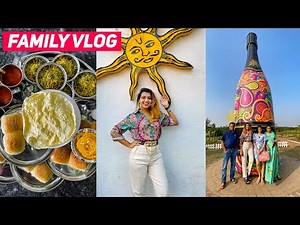 Things To Do In Nashik In One Day - Stay, Misal, Sula Vineyard, Expenses & More | Family Vlog